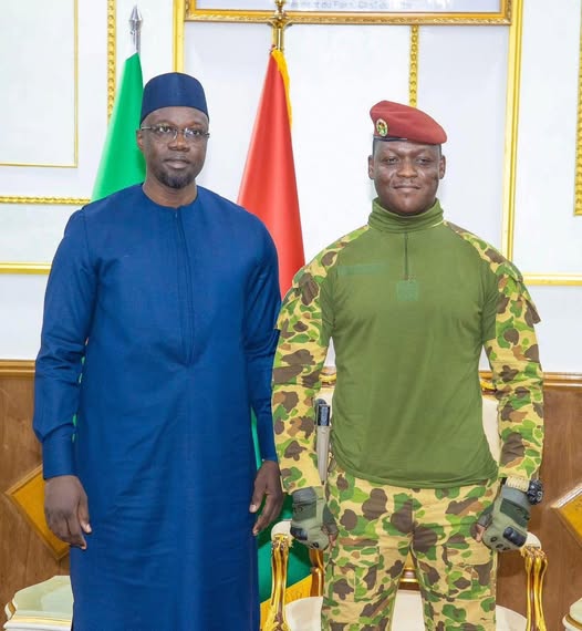Ousmane SONKO au Burkina Faso : une visite aux fortes implications géopolitiques 