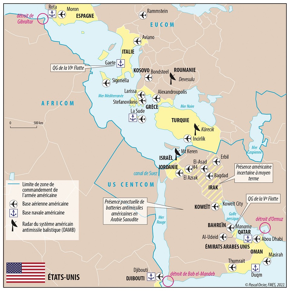 Les Etats-Unis d’Amérique : Objectifs stratégiques pour la région Méditerranée et Moyen-Orient